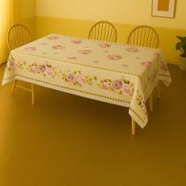 Toalha De Mesa Dubai Marrom Mod7119A Rolo 1,37x20m Vinil Pvc Toalha De Mesa Dubai Marrom Mod7119A Rolo 1,37x20m Vinil Pvc