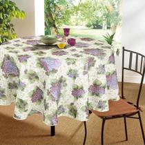 Toalha de Mesa Dupla Face Impermeável 4 Lugares Vizapi Reversível Paris150Cm Multicolorido