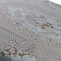 Toalha de Mesa Em Renda Detalhada 6 Lugares Luxo 2,30x1,50cm