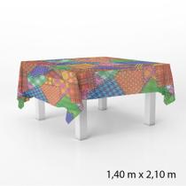 Toalha de Mesa em TNT - 140 x 220 cm - Retalhos Festa Junina - 1 unidade - Best Fest - Rizzo