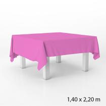 Toalha de Mesa em TNT - 140 x 220 cm - Rosa Chiclete - 1 unidade - Best Fest -