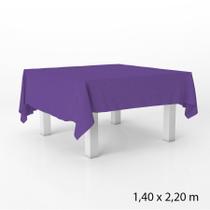 Toalha de Mesa em TNT - 140 x 220 cm - Roxo - 1 unidade - Best Fest -