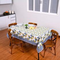 Toalha de Mesa Estampada Allegra 1 Peça 6 Lugares 100% Poliéster - Limão Toalha de Mesa Estampada Allegra 1 Peça 6 Lugares 100% Poliéster - Limão