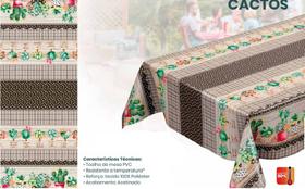 Toalha de Mesa Estampada Térmica e Impermeável 140x200 Admirare