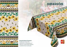 Toalha de Mesa Estampada Térmica e Impermeável 140x200 Admirare