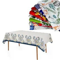 Toalha De Mesa Estampas Variadas 4 Cadeiras Toalha De Mesa Estampas Variadas 4 Cadeiras