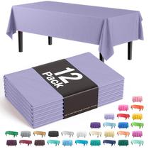 Toalha de mesa Exquisite Premium Plastic 137 cm x 274 cm Lavanda Toalha de mesa Exquisite Premium Plastic 137 cm x 274 cm Lavanda