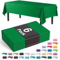 Toalha de mesa Exquisite Premium Plastic 137 cm x 274 cm Verde Esmeralda Toalha de mesa Exquisite Premium Plastic 137 cm x 274 cm Verde Esmeralda