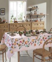 Toalha de Mesa Fácil Limpar Retangular Kim D 8 Lugares Döhler