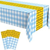 Toalha de mesa Fanfanwin Yellow Brick Runner 137x274cm 3 unidades azul Toalha de mesa Fanfanwin Yellow Brick Runner 137x274cm 3 unidades azul
