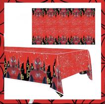 Toalha de mesa festa homem aranha vermelho 2.20 x 1.30 /Decoração homem aranha