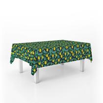 Toalha De Mesa Frutas Limão 10 Lugares Retangular 280x146cm