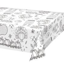 Toalha de mesa Gatherfun descartável de outono e Ação de Graças 137 x 224 cm Toalha de mesa Gatherfun descartável de outono e Ação de Graças 137 x 224 cm