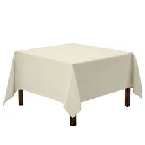 Toalha de mesa Gee Di Moda Ivory 70x70cm para quadrada/redonda média