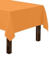 Toalha de mesa Gee Di Moda Orange para mesa retangular de 6 pés Toalha de mesa Gee Di Moda Orange para mesa retangular de 6 pés