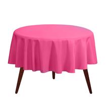 Toalha de mesa Gee Di Moda redonda Fúcsia de 70 polegadas para 60-120 cm Toalha de mesa Gee Di Moda redonda Fúcsia de 70 polegadas para 60-120 cm