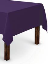 Toalha de mesa Gee Di Moda Retangular 150x210cm Poliéster Roxo Toalha de mesa Gee Di Moda Retangular 150x210cm Poliéster Roxo