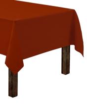 Toalha de mesa Gee Di Moda retangular 152x259cm Laranja Queimada Toalha de mesa Gee Di Moda retangular 152x259cm Laranja Queimada