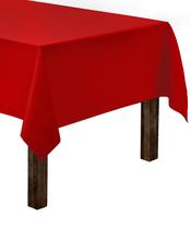 Toalha de mesa Gee Di Moda Retangular 152x320cm Poliéster Vermelho