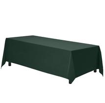Toalha de mesa Gee Di Moda retangular 8 pés de poliéster verde Hunter