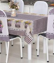 Toalha de Mesa Grande 12 Lugares Estampas Divertidas Sala de Jantar e Cozinha Decorada 4,00x1,40