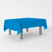 Toalha de mesa GRANDE 2x1m TNT Azul claro decoração festa