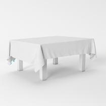 Toalha de mesa GRANDE 2x1m TNT Branco decoração festa