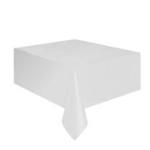 Toalha De Mesa Happy Line Plástico 1,37 X 2,74 Cm - Silver - Silver Festas