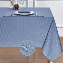 Toalha de Mesa HomeJoy 152x264 cm Impermeável e Resistente a Manchas Azul Toalha de Mesa HomeJoy 152x264 cm Impermeável e Resistente a Manchas Azul