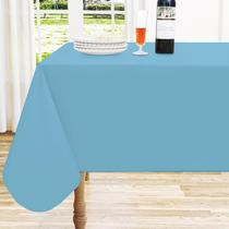 Toalha de mesa homing, vinil retangular, impermeável, água-marinha Toalha de mesa homing, vinil retangular, impermeável, água-marinha