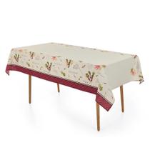 Toalha De Mesa Hortaliça Retangular Karsten 6 Lugares - Cinz Toalha De Mesa Hortaliça Retangular Karsten 6 Lugares - Cinz