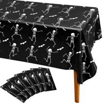 Toalha de mesa Iceyyyy descartável de plástico impermeável 108x54cm
