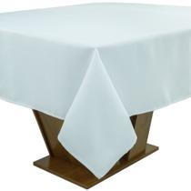 Toalha De Mesa Impermeável Branco Ret 220Cm Rafimex