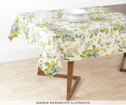 Toalha de mesa impermeável quadrada 220cm Capri Toalha de mesa impermeável quadrada 220cm Capri
