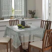 Toalha de Mesa Interlar Renda 100% Poliéster Quadrada Color 150m x 150m 4 Lugares Pistache Toalha de Mesa Interlar Renda 100% Poliéster Quadrada Color 150m x 150m 4 Lugares Pistache
