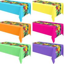 Toalha de mesa Irenare, pacote com 6, 137x274 cm, luau havaiano Toalha de mesa Irenare, pacote com 6, 137x274 cm, luau havaiano
