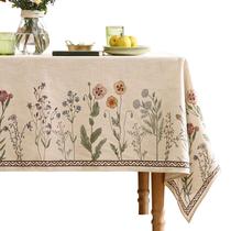 Toalha de mesa ISAENNE Designer Off White Linen 140x220cm