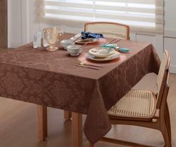 Toalha de Mesa Jacquard 70cmx70cm para Cozinha/Perfeita para Buffet Várias Cores