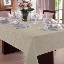Toalha de Mesa Jacquard Admirare 8 Lugares Quadrada Fendi Toalha de Mesa Jacquard Admirare 8 Lugares Quadrada Fendi