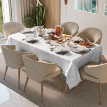 Toalha De Mesa Jacquard Champanhe Magnum (150X220Cm) Toalha De Mesa Jacquard Champanhe Magnum (150X220Cm)