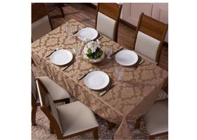 Toalha de Mesa Jacquard Inglês 8 Lugares (Retangular)