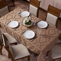 Toalha De Mesa Jacquard Retangular 4 Lugares Jacard