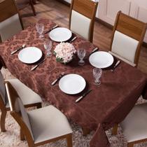 Toalha De Mesa Jacquard Retangular 4 Lugares Jacard