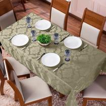 Toalha De Mesa Jacquard Retangular 8 Lugares Jacard
