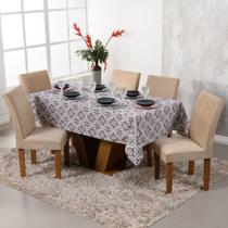 Toalha de Mesa Jacquard - Vitral 8 Lugares 1,40m x 2,80m