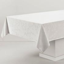 Toalha de Mesa Karsten Celebra Veríssimo 12 Lugares Branco 1,80 x 3,20