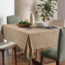 Toalha de Mesa Karsten Nature Jacquard Katherine 160x320cm