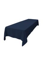 Toalha de mesa LA Linen Poliéster Poplin 60x108cm Azul marinho Toalha de mesa LA Linen Poliéster Poplin 60x108cm Azul marinho