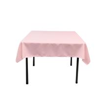 Toalha de mesa LA Linen Poliéster Poplin Quadrada 132x132cm Rosa Toalha de mesa LA Linen Poliéster Poplin Quadrada 132x132cm Rosa