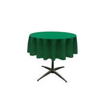 Toalha de mesa LA Linen Poliéster Poplin redonda 130cm verde Toalha de mesa LA Linen Poliéster Poplin redonda 130cm verde